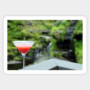 Raspberry Martini Sticker